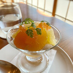 クッチーナ ベジターレ クォーレリッコ - 4種の柑橘にヨーグルトソース