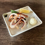 Grilled squid