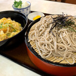 橋本そば - ざる蕎麦 カツ丼