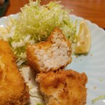 日本料理 若狭 - チキンクリームコロッケ