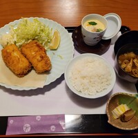 日本料理 若狭 - チキンクリームコロッケ御膳