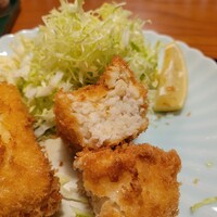 日本料理 若狭 - チキンクリームコロッケ