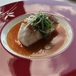 広東料理 センス - 沖縄産東星ハタの葱生姜蒸し