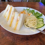 アンビアンス - 料理写真:ハーフサンドセット