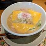 越後秘蔵麺 無尽蔵 - ホワイトチーズカレーラーメン