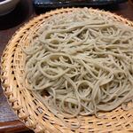 鯨家 いすず庵 - お目当ての蕎麦は歯ごたえがあって口当たりの良いお蕎麦です

