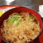 香名屋 - ランチ　セットの温そば　アップ