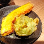 天ぷらとワイン大塩 - 野菜天定食 750円(税込)