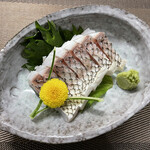 食彩厨房 甚兵衛 - マダイ松皮