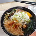 駅そば そば・うどん八起家 - いつもの如くネギ多め