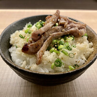 焼肉GINGA - 占冠村 ニニウファーム産サフォーク 白 オンザ 山わさびご飯♡
