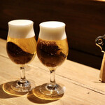 餃子とスパークリング バブルス - トリビー♪