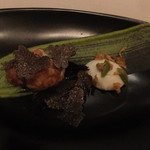 アルカナイズ - 雲丹の上にトリュフがのったあたたかい前菜