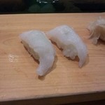 Sushi Tsukiji Nihonkai - 2013.01.16  活けたこ塩、レモン