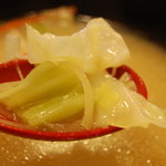 味処・民宿 まつや - ぶた汁の具材②