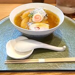 中華そば 深緑 - 白出汁