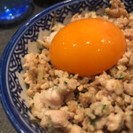 とり澤 - 鶏そぼろ卵丼