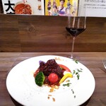 創作イタリアン Gemelli - ５日間かけて煮込んだ牛ほほ肉の煮込み＆赤ワイン