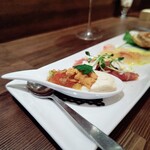 創作イタリアン Gemelli - 大好きなウニのパンナコッタ｡:+((*´艸`))+:｡