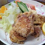 ドライブイン加茂 - 鶏の唐揚げ