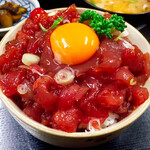 市場食堂 - マグロ中落ち丼