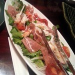松寿し - 生ハムサラダ