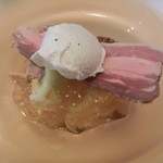 レストラン タケウチ - テリーヌと猪のベーコン