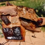 味ごよみ宮田 - 鮭とつくば地鶏の西京焼き