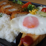 ベントス - ロースカツ、ちょいカレーエッグ