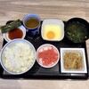 吉野家 - 納豆朝食371円