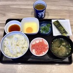 吉野家 - 納豆朝食371円