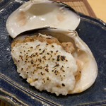 味乃しゅうか - 蛤のトロロ焼き