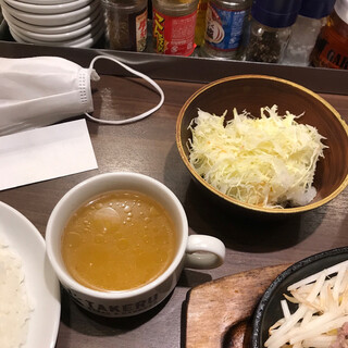 1ポンドのステーキハンバーグタケル_1