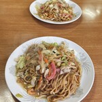 新華園 - 皿うどん×2♪