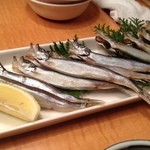 近江牛 焼肉竹 - 子持ちししゃも