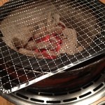 Oumi Gyuu Yakiniku Take - 備長炭で