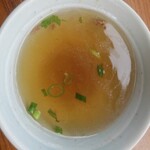 Daikokuya Hanten - 肉飯大盛りに付いてくるスープ