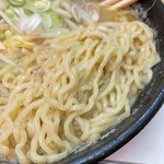 勝楽 - 麺のアップ