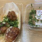 やきもの本舗 - 小ネギはスーパーで購入したもの