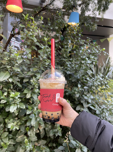 ゴンチャの飲みかけ ゴンチャ セレオ八王子店 （貢茶/Gong cha） - 八王子/ティー