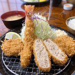 Tonkatsu Asahi - 贅沢盛り合わせ定食 