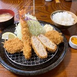 Tonkatsu Asahi - 贅沢盛り合わせ定食 
