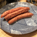 近江焼肉ホルモンすだく - 豚ソーセージ（550円）