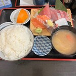 おさしみ屋　網元　伊豆 - さしみ定食