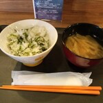 ニーヨル食堂 - ご飯＋味噌汁