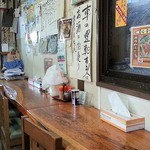 米屋 - カウンター席だけです