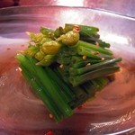 心粋厨房 獬 - 花にらのおしたし