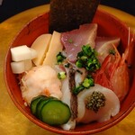和のごはん みかづき - 刺身丼（青魚抜き）