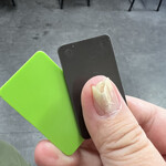 ラーメン二郎 - 黒い食券、初めて見た。