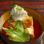 Fried soup stock tofu